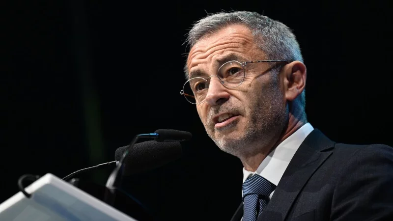 Alfons H&ouml;lzl lehnt Russen und Belarussen als neutrale Mannschaften ab. - &copy; Hendrik Schmidt/dpa