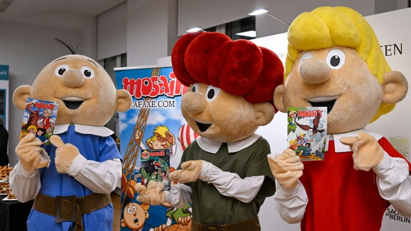 Abrax, Brabax und Califax sind seit Jahrzehnten allmonatlich unterwegs. - &copy; Jens Kalaene/dpa