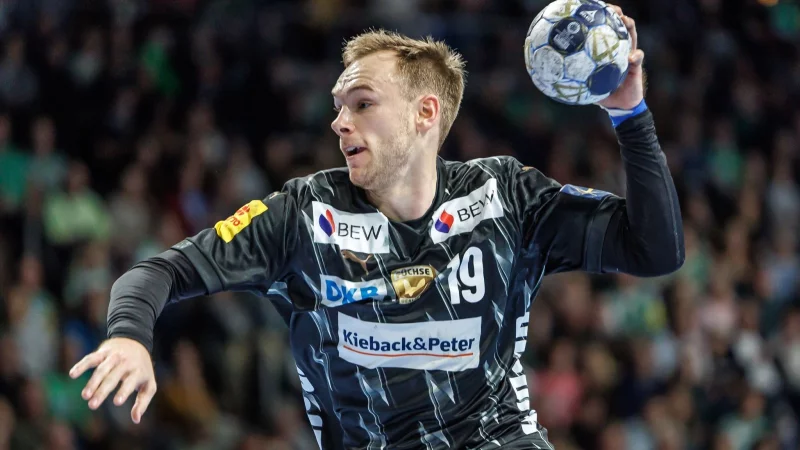 Mathias Gidsel war auch bei Sporting bester Sch&uuml;tze der F&uuml;chse (Archivbild) - &copy; Andreas Gora/dpa