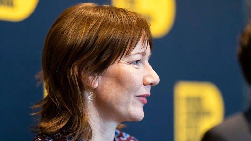 Schauspielerin Sandra H&uuml;ller beim Braunschweig International Film Festival: Sie wurde dort als Stargast mit dem Hauptpreis ausgezeichnet. (Archivbild) - &copy; Michael Matthey/dpa