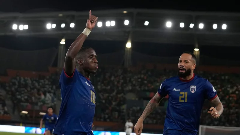 Es darf gejubelt werden: Kap Verde ist erstmals bei der WM dabei. (Archivbild) - © Themba Hadebe/AP/dpa