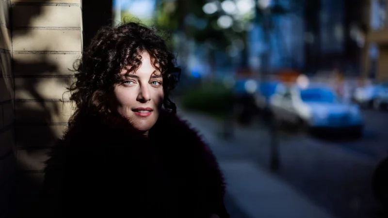 Schauspielerin Anna Werner Friedmann. - © Christoph Soeder/dpa