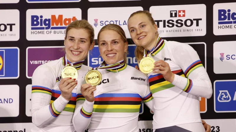 Die deutschen Teamsprinterinnen blieben diesmal ohne WM-Medaille. (Archivbild) - © Will Matthews/Press Association/dpa