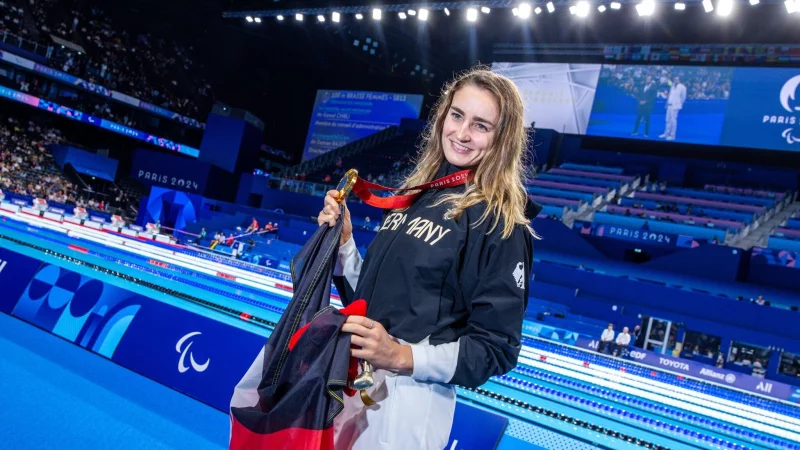 Elena Semechin macht sich Gedanken über ihre private und sportliche Zukunft. - © Jens Büttner/dpa