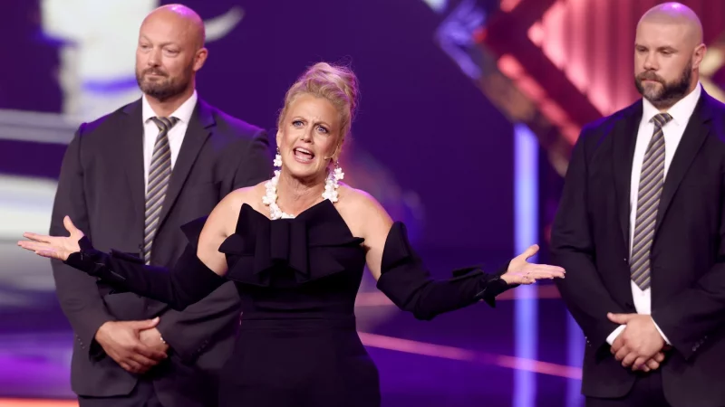 Barbara Sch&ouml;neberger moderiert am Samstag wieder die Show &laquo;Verstehen Sie Spa&szlig;?&raquo; im Ersten. (Archivbild) - &copy; Rolf Vennenbernd/dpa