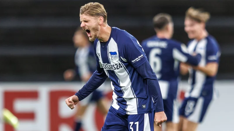 Dardai bereitete das 2:0 vor. - &copy; Andreas Gora/dpa