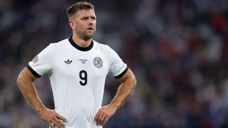 Steht vor einem Wechsel zur AC Mailand: Nationalspieler Niclas F&uuml;llkrug. (Archivbild) - &copy; Sven Hoppe/dpa