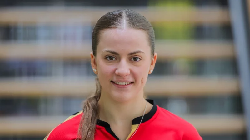 Junioren-Weltmeisterin im Doppel: Tischtennis-Hoffnung Mia Griesel. (Archivbild) - © Rolf Vennenbernd/dpa