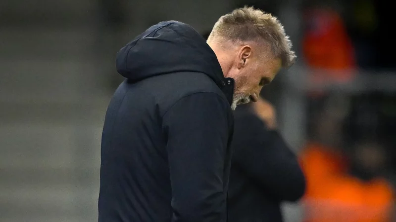 Thorsten Fink ist nicht l&auml;nger Trainer beim KRC Genk. - &copy; Johan Eyckens/Belga/dpa