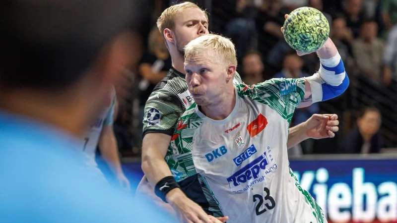 Magnus Saugstrup war bester SCM-Schütze beim Spiel um Platz 3 - © Andreas Gora/dpa