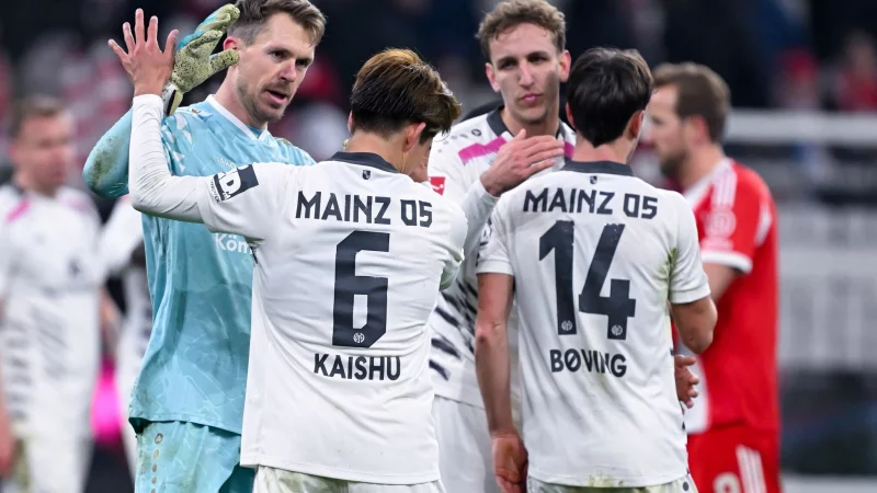 In der Conference League will Mainz erneut wie zuletzt in M&uuml;nchen jubeln. (Archivbild) - &copy; Sven Hoppe/dpa