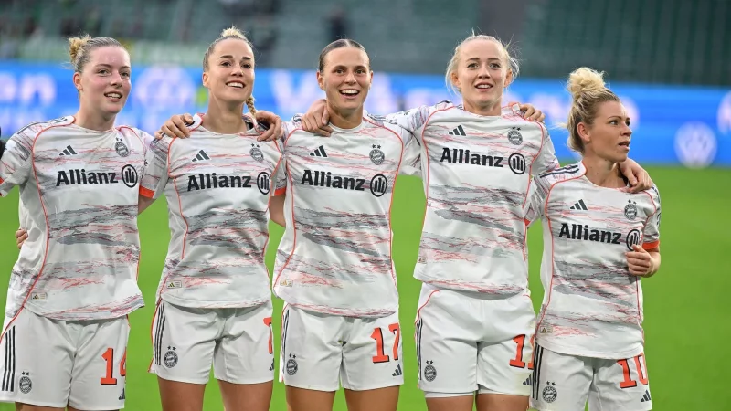 Erreichen das Pokal-Viertelfinale: Die Bayern-Frauen. (Archivbild) - &copy; Swen Pf&ouml;rtner/dpa