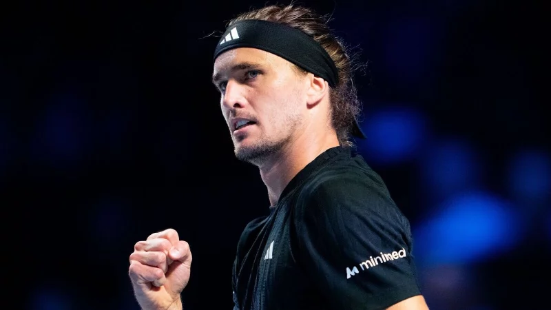 Alexander Zverev fand nach einem schwachen zweiten Satz zurück ins Match. - © Georg Hochmuth/APA/dpa