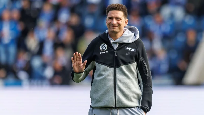 Vincent Wagner und die SV Elversberg: schöne Grüße an die Konkurrenz (Archivbild) - © Andreas Gora/dpa