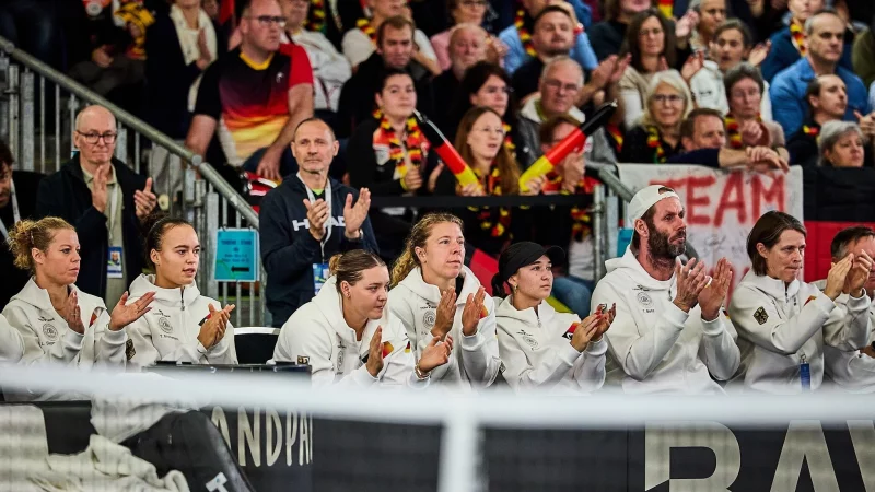 Deutschlands Tennisspielerin haben doch noch die Chance auf den Verbleib in der Weltgruppe des Billie Jean King Cups. - &copy; Mathias Schulz/dpa