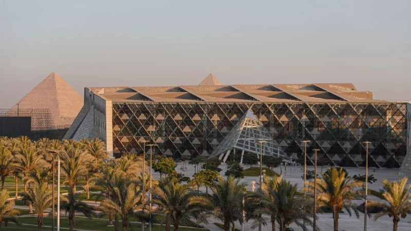 Das Gro&szlig;e &Auml;gyptische Museum zieht bisher im Schnitt 19.000 Besucher t&auml;glich an. (Archivfoto) - &copy; Ahmed Gomaa/XinHua/dpa