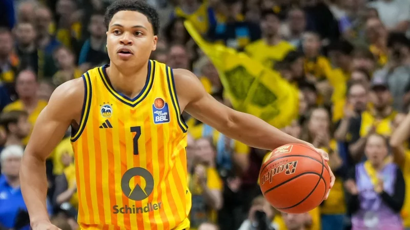 Alba-Youngster Jack Kayil erzielte 18 Punkte gegen Jena. - &copy; Soeren Stache/dpa