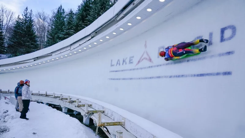 Beim Rodel-Weltcup in Lake Placid wurden einige Russen vom Weltverband nun ausgeschlossen. (Archivbild) - &copy; Seth Wenig/AP/dpa