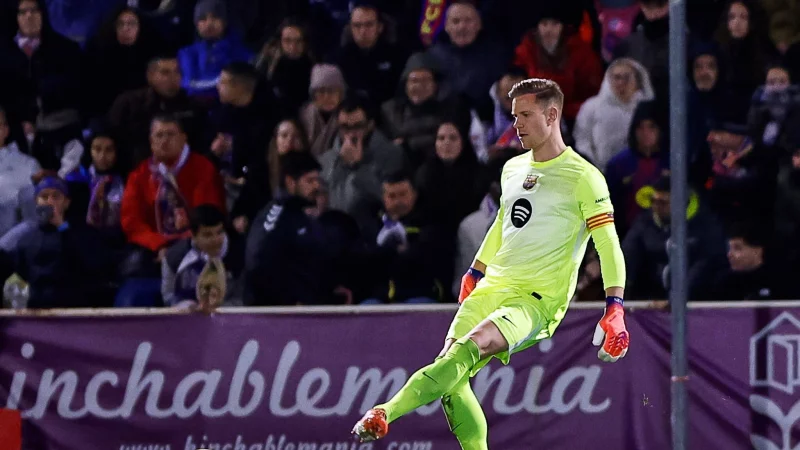Marc-Andr&eacute; ter Stegen muss um seinen Platz im deutschen WM-Aufgebot k&auml;mpfen. (Archivbild) - &copy; Rudy Garcia/AP/dpa