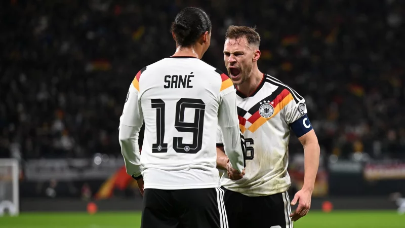 Kimmichs Energie &uuml;bertr&auml;gt sich auf die Mannschaft. - &copy; Robert Michael/dpa