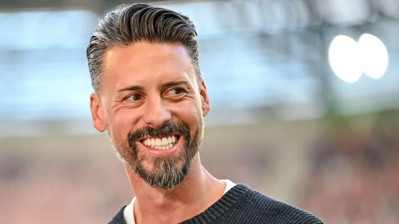 Endlich Grund zur Freude: Sandro Wagner. - &copy; Harry Langer/dpa
