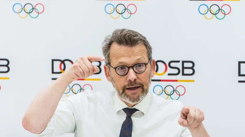 DOSB-Vorstandschef Otto Fricke sieht noch keine Vorentscheidung im Rennen um den nationalen Olympia-Kandidaten. (Archivbild) - &copy; Andreas Arnold/dpa