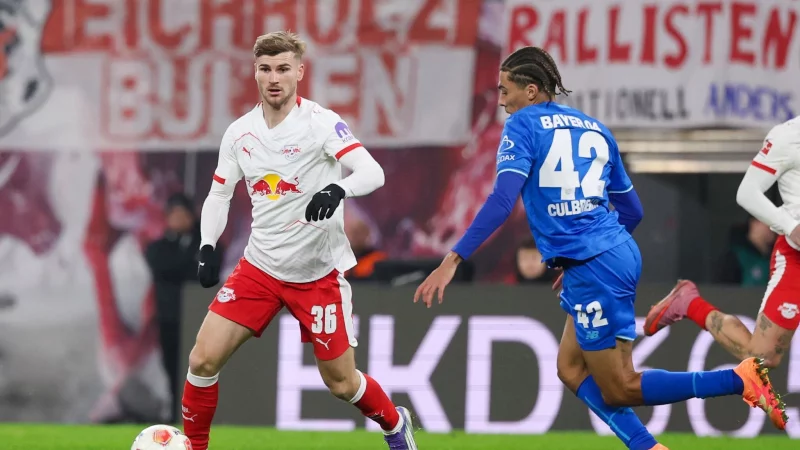 War es der letzte Auftritt von Timo Werner im RB-Trikot? - &copy; Jan Woitas/dpa