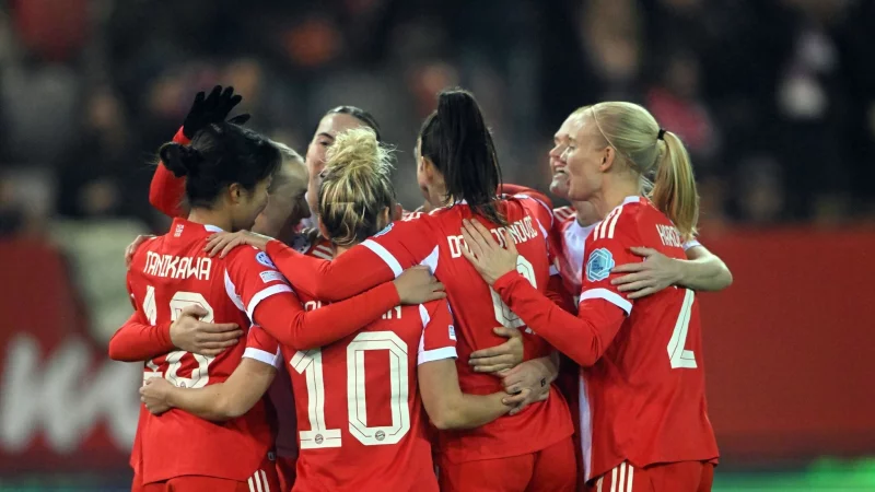 Die Bayern-Frauen freuen sich auf das Viertelfinale in der Champions League. - &copy; Jens Niering/dpa