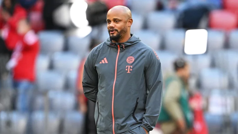 Trainer Vincent Kompany muss auf Serge Gnabry verzichten. - © Sven Hoppe/dpa