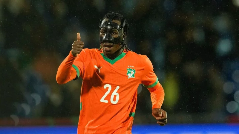 Bundesligaprofi Yan Diomande gewinnt mit der Elfenbeink&uuml;ste beim Afrika-Cup. - &copy; Themba Hadebe/AP/dpa