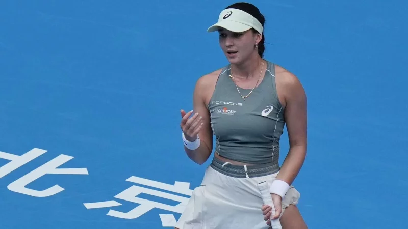 Eva Lys schied beim Turnier in Tokio im Achtelfinale aus. (Archivbild) - © Andy Wong/AP/dpa