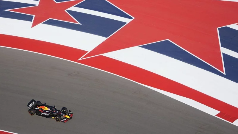 Die Formel 1 fährt bis mindestens 2034 weiter in Austin. - © Nick Didlick/AP/dpa