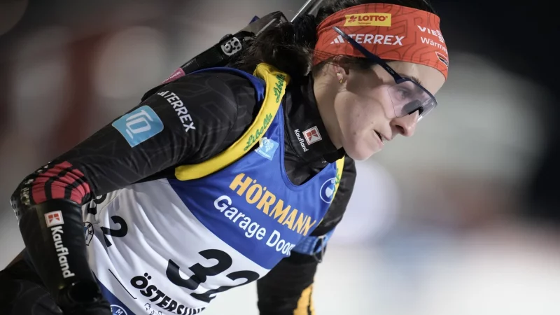 Vanessa Voigt schafft die Olympia-Norm. (Archivbild) - © Björn Larsson Rosvall/TT News Agency via AP/dpa