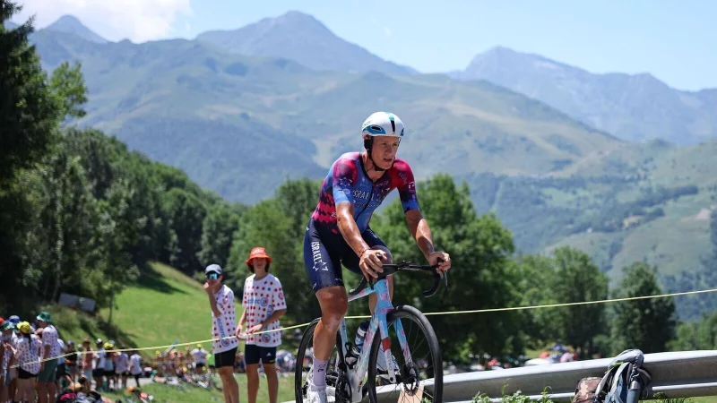 Wechselt das Team: der deutsche Fahrer Pascal Ackermann. (Archiv) - &copy; Anne-Christine Poujoulat/AFP/dpa