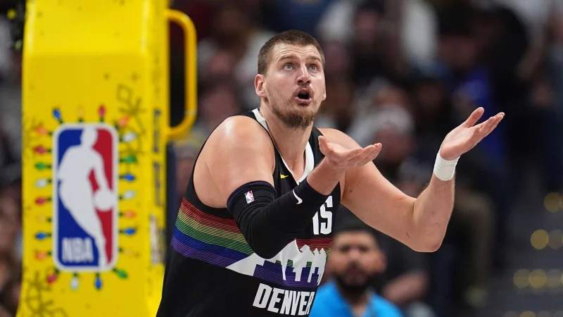 Nikola Jokic spielte ausgezeichnet. - &copy; David Zalubowski/AP/dpa