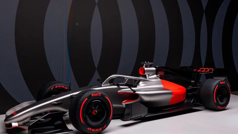 Dieser Audi war nur der Vorgeschmack auf die neue Formel-1-Saison. (Archivbild) - &copy; Daniel Karmann/dpa