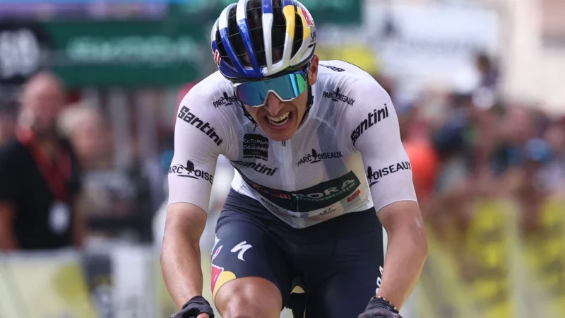 Florian Lipowitz hat seinen Vertrag beim Red-Bull-Team verlängert. (Archivbild) - © Anne-Christine Poujoulat/AFP/dpa