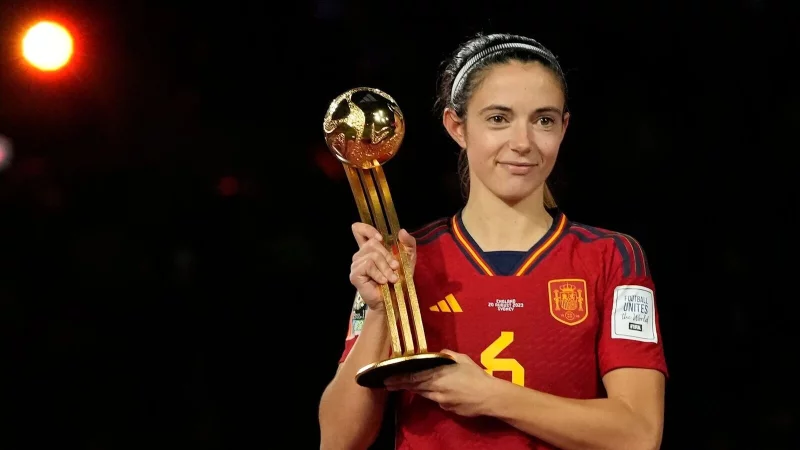 Aitana Bonmati fällt länger aus. (Archivbild) - © Rick Rycroft/AP/dpa