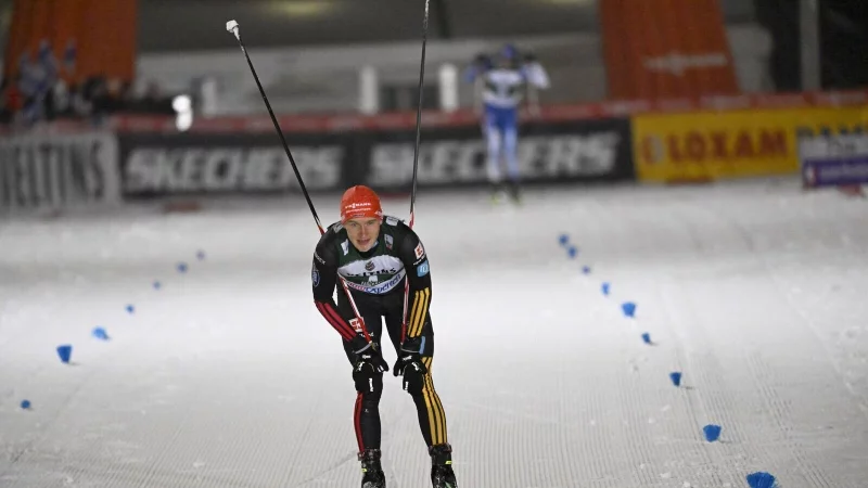 Julian Schmid präsentiert sich derzeit in guter Verfassung. - © Roni Rekomaa/Lehtikuva/dpa