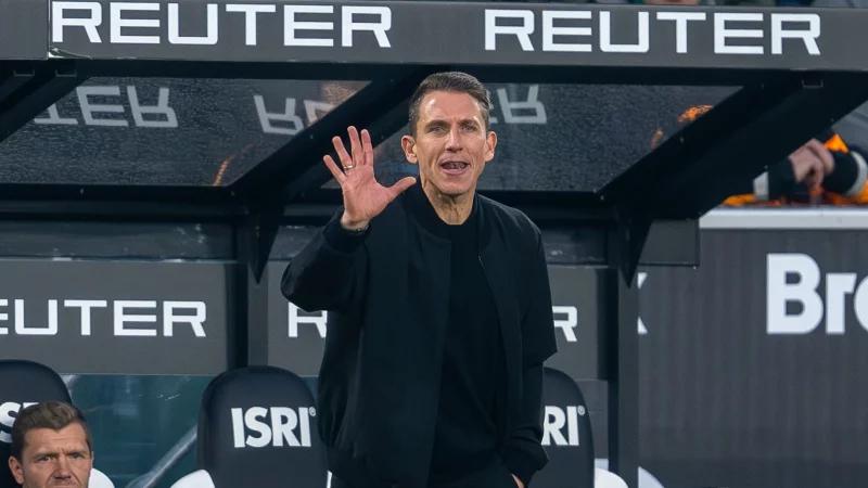 Daniel Bauer geht auch in das Freiburg-Spiel als Interimstrainer. (Archivfoto) - &copy; David Inderlied/dpa