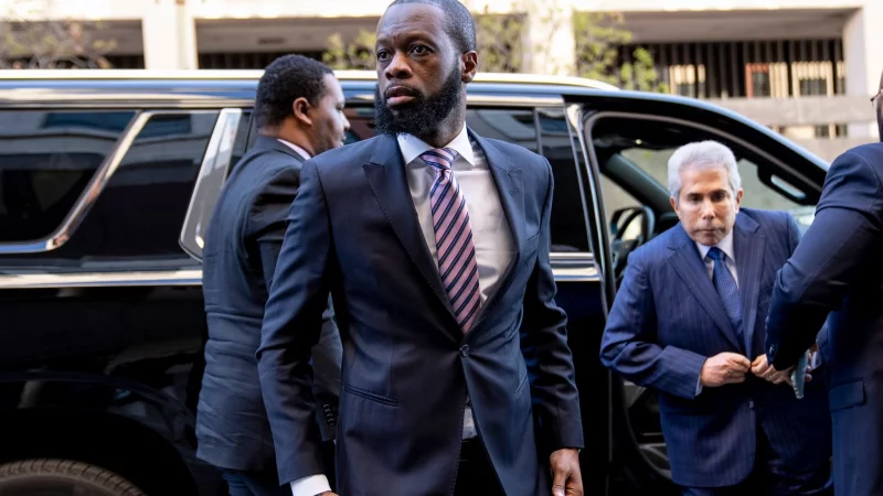 Der Rapper Prakazrel &laquo;Pras&raquo; Michel ist zu einer 14-j&auml;hrigen Haftstrafe verurteilt worden. (Archivbild) - &copy; Andrew Harnik/AP/dpa