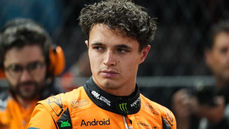 WM-Spitzenreiter Lando Norris wurde disqualifiziert. - © Eric Gay/AP/dpa