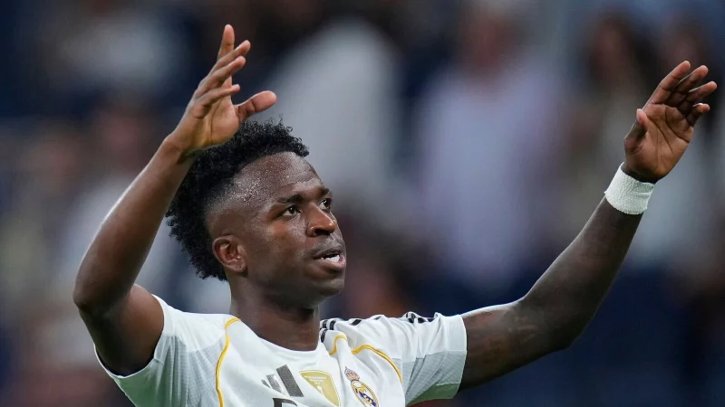 War der Matchwinner f&uuml;r Real: Vinicius Junior - &copy; Manu Fernandez/AP/dpa