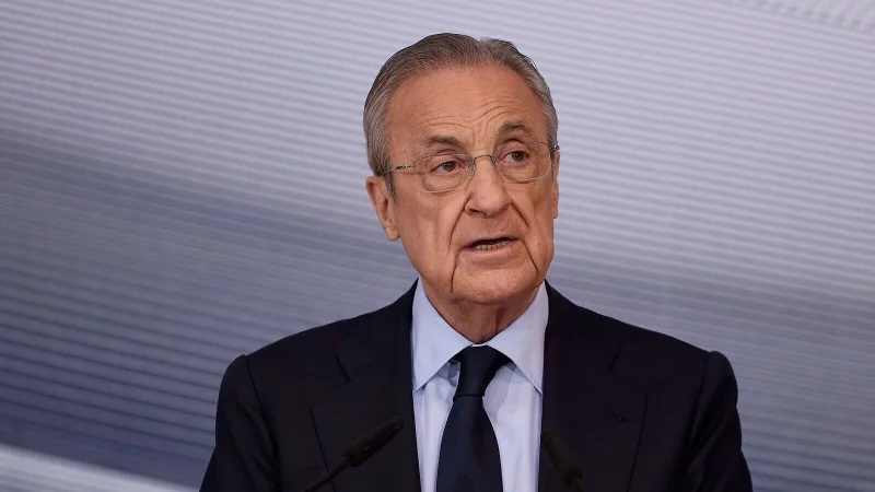 K&auml;mpft weiter f&uuml;r eine Superliga in Europa: Real Madrids Pr&auml;sident Florentino P&eacute;rez. (Archivfoto) - &copy; Ruben Albarran/ZUMA Press Wire/dpa