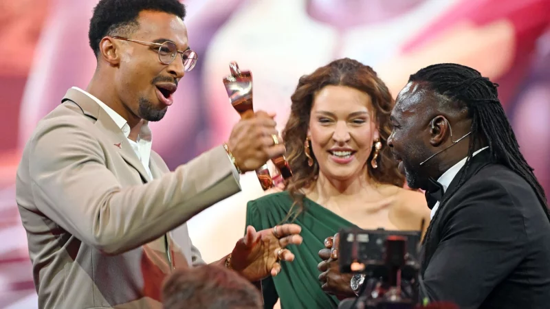 Bekam den Preis von seinem Vater: Leo Neugebauer. - &copy; Uli Deck/dpa