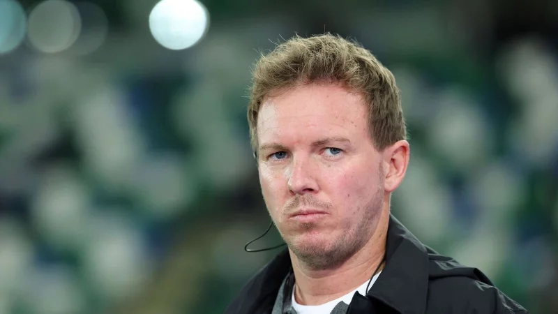 Julian Nagelsmann erwartet zum Abschluss der WM-Qualifikation zwei Siege. - &copy; Christian Charisius/dpa