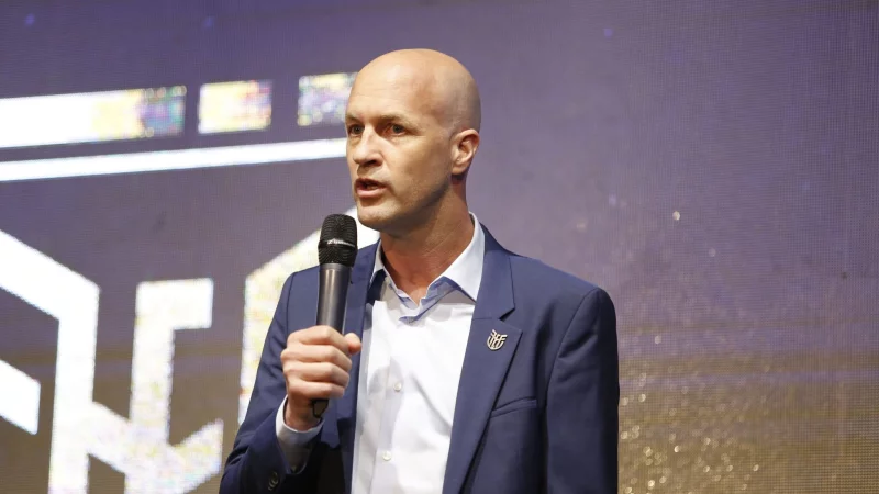 Soll in Amsterdam &uuml;bernehmen: Jordi Cruyff. (Archivbild) - &copy; Fredy Constante/Presidencia de la Republica/dpa