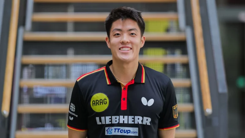 Tischtennis-Profi Dang Qiu. (Archivbild) - &copy; Rolf Vennenbernd/dpa