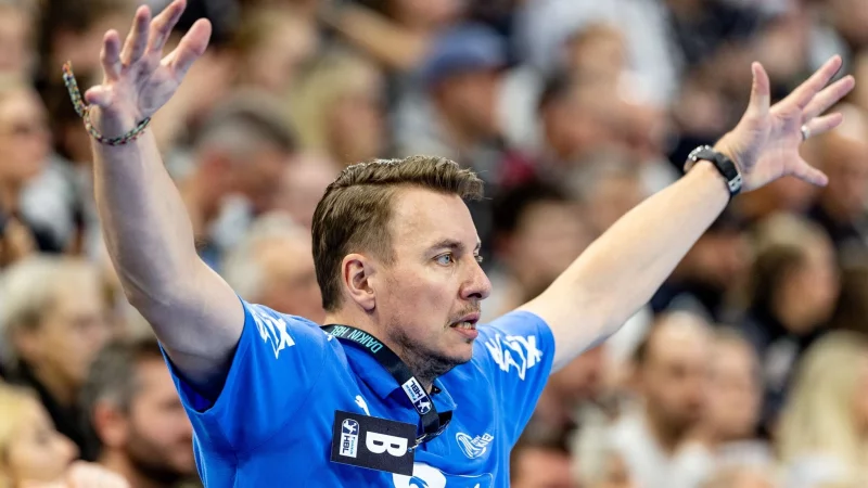 Filip Jicha hat seinen Vertrag als Trainer des THW Kiel verl&auml;ngert. (Archivbild) - &copy; Axel Heimken/dpa