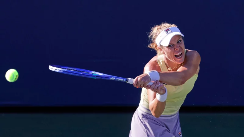 Laura Siegemund zeigte gegen die russische Favoritin Mirra Andrejewa einen gro&szlig;en Kampf. (Archivbild) - &copy; Adam Hunger/FR110666 AP/dpa